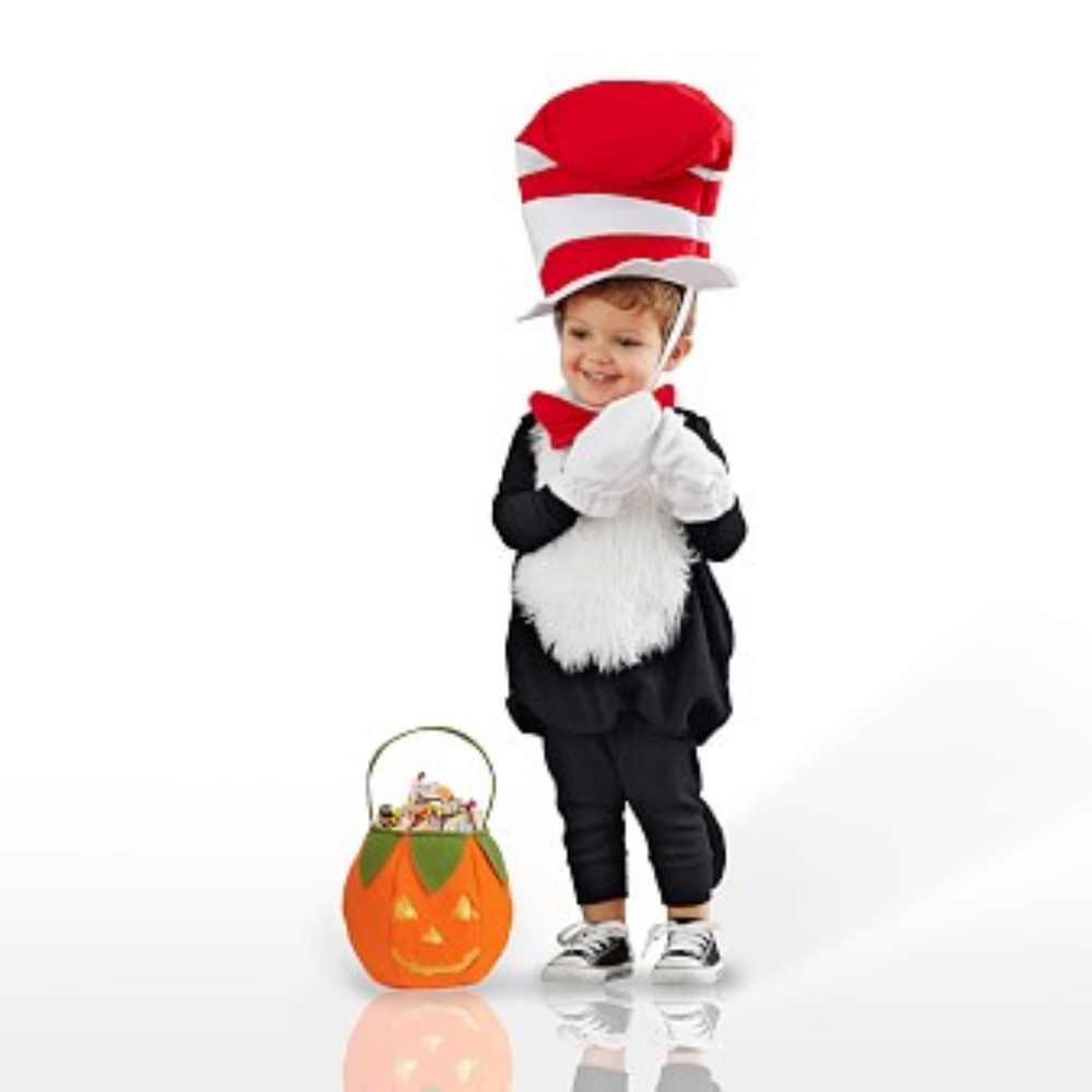 Toddler Dr Seuss Cat in the Hat Halloween Costume 2T-3T from Pottery Barn Kids